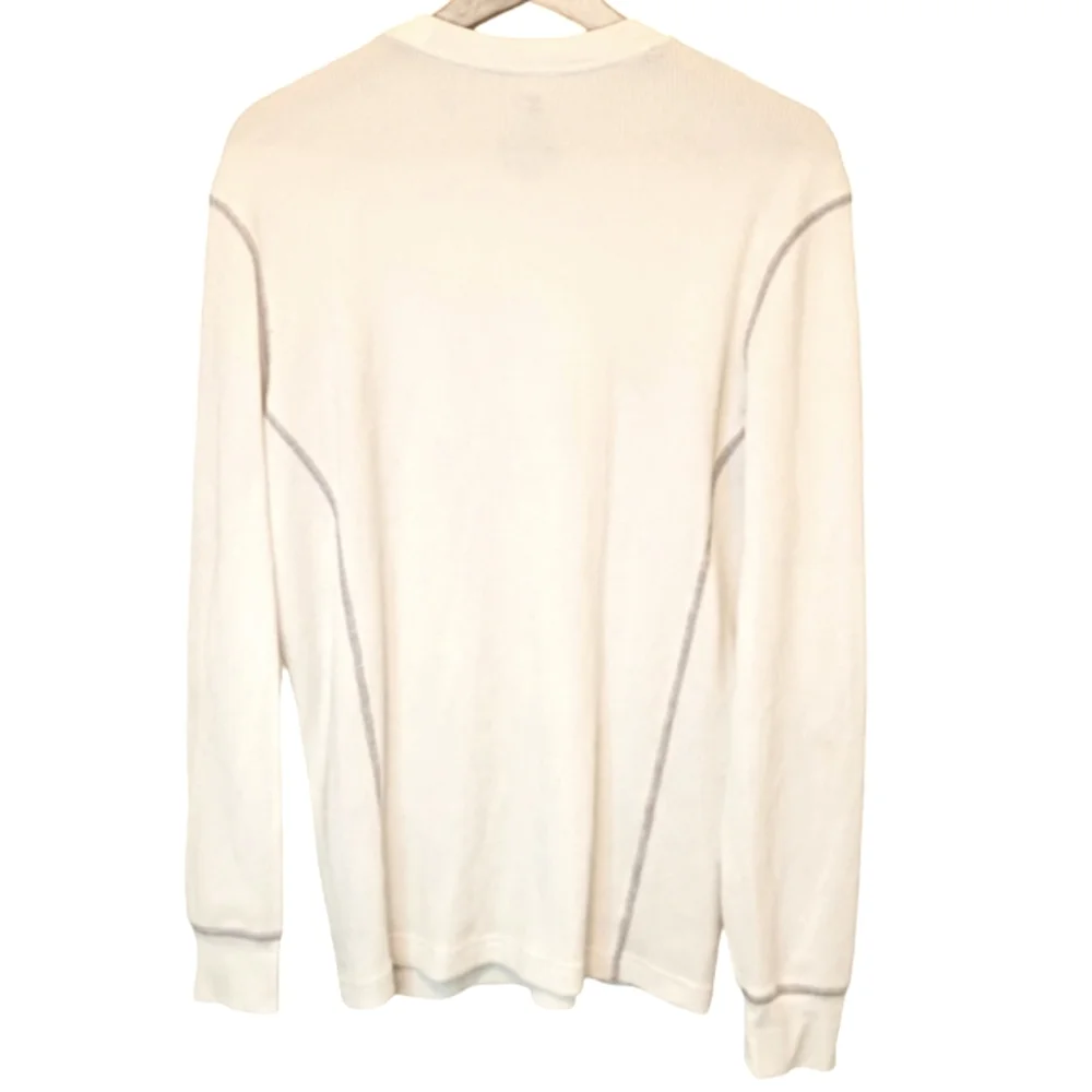Starter Men's White and Grey Thermal Size Small (34-36) - Picture 2 of 4